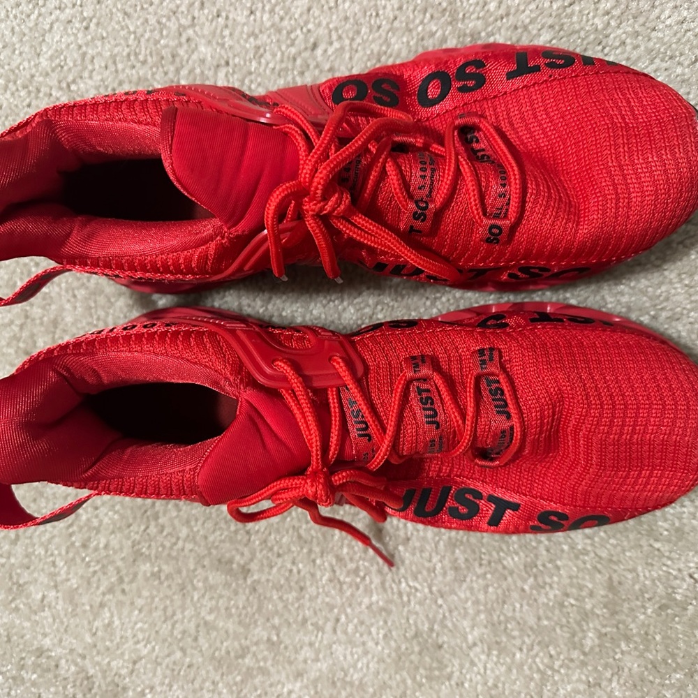 Red Athletic Men's Shoes